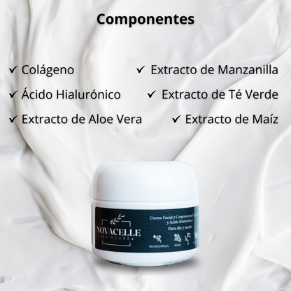 Crema Colágeno y Ácido Hialurónico